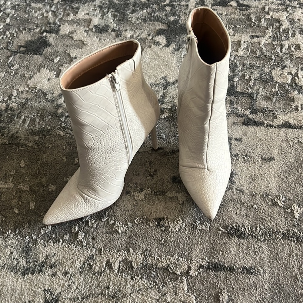 White Booties - image 2